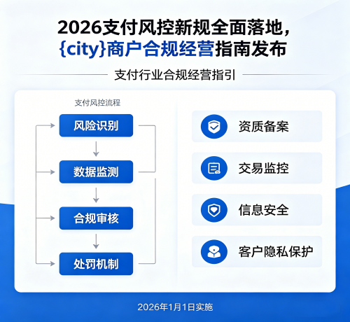 ：2026 支付风控新规全面落地，商户合规经营指南发布