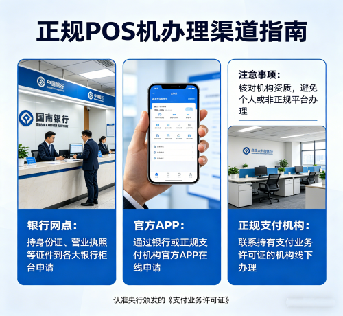 ：哪里可以办理正规POS机？