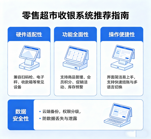 ：零售超市适合用什么收银系统？