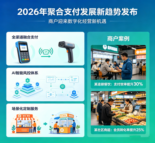 ：2026 年聚合支付发展新趋势发布， 商户迎来数字化经营新机遇