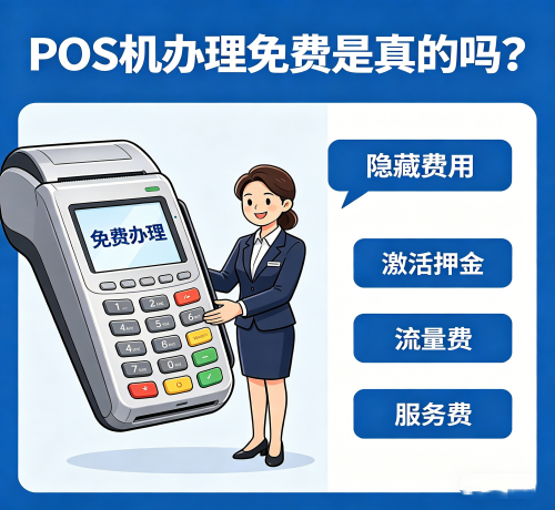 ：POS 机办理免费是真的吗？