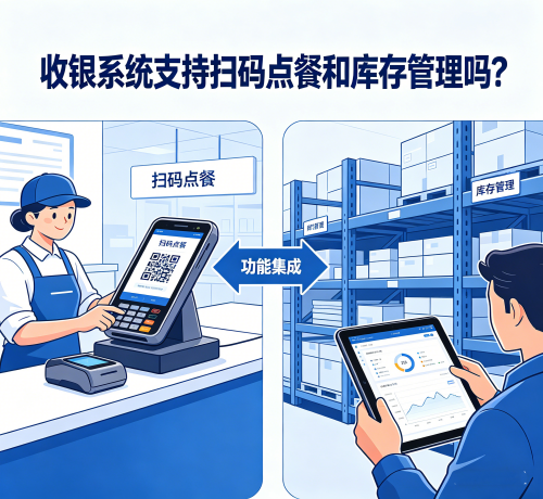 ：收银系统支持扫码点餐和库存管理吗？